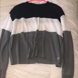 Hollister Colorblock Waffle Long Sleeve